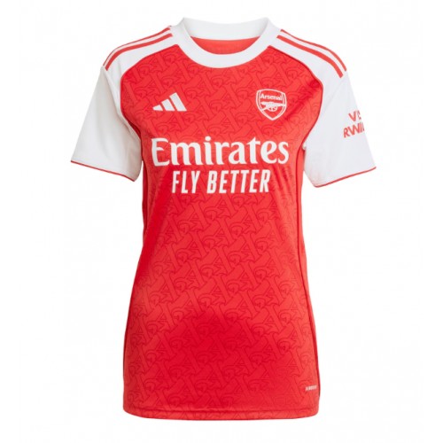 Arsenal Eberechi Eze #10 Replika Hjemmebanetrøje Dame 2025-26 Kortærmet Arsenal Eberechi Eze #10 Replika Hjemmebanetrøje Dame 2025-26 Kortærmet